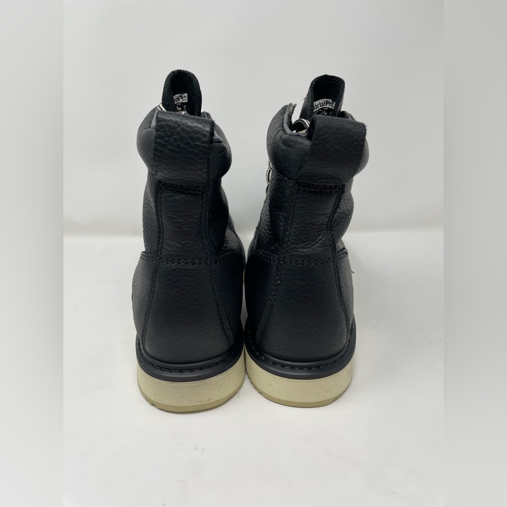 New Timberland Pro 247 Leather Black Men Boots Size 10 - Picture 6 of 13